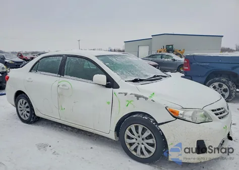 2013 Toyota Corolla Base from USA, damaged, VIN 2T1BU4EE0DC020138